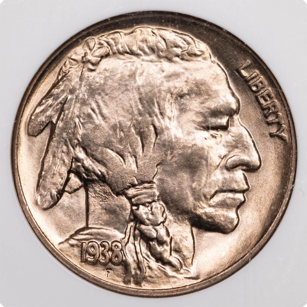 .05 1938-D Buffalo Nickel NGC/PCGS MS66